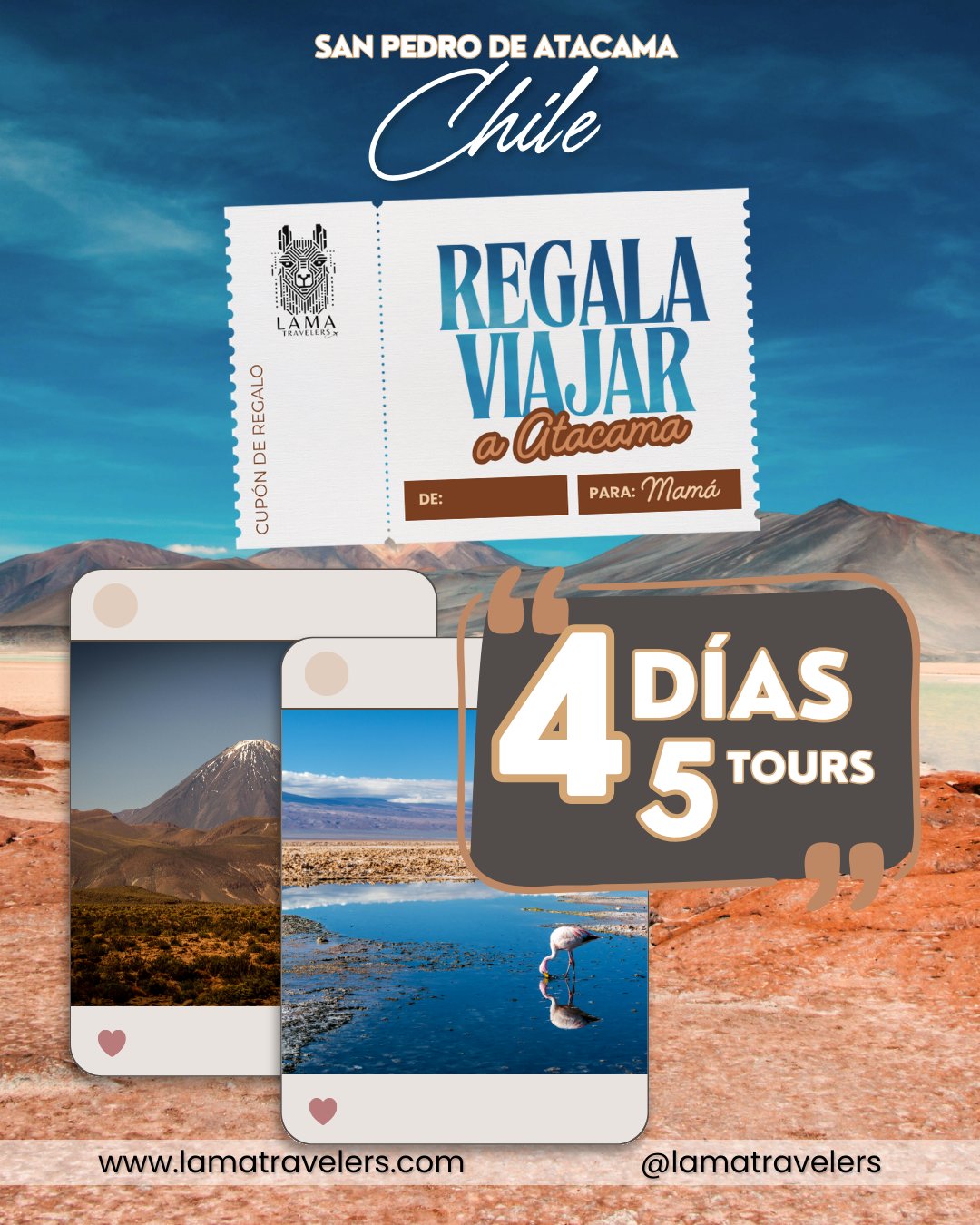 Regala Viajar - Pack Completo 5 Tours en 4 Días