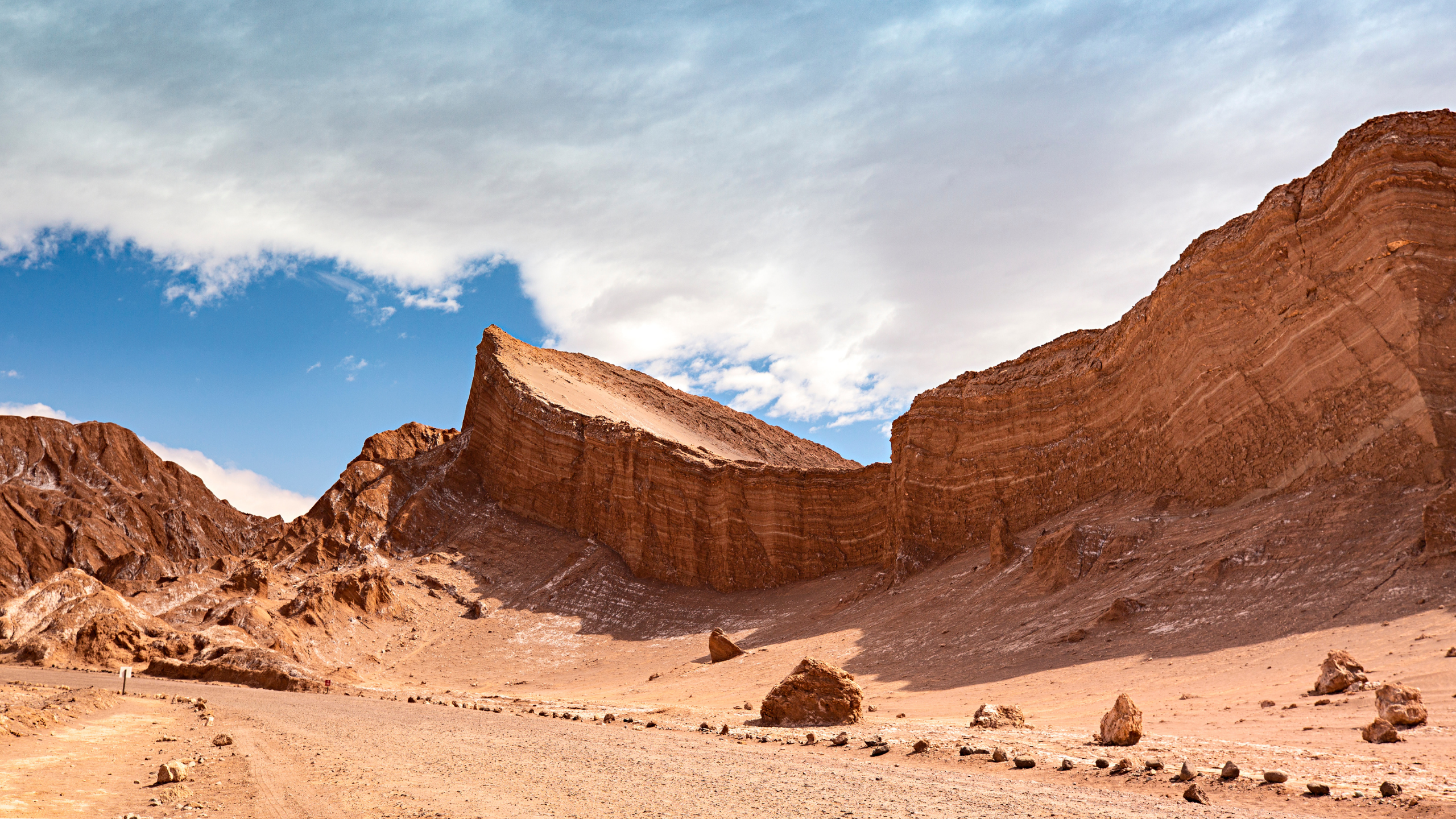 Atardecer en el Valle de la Luna