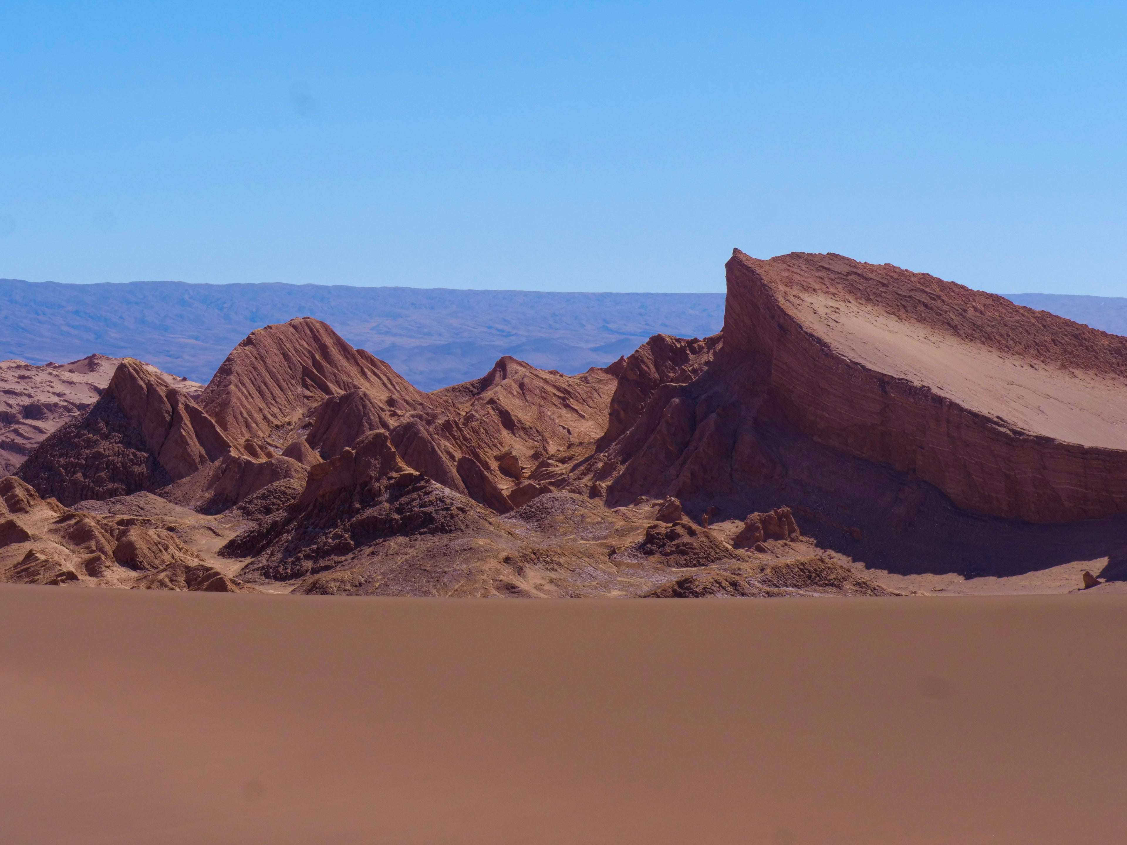 Atardecer en el Valle de la Luna